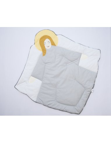 Rożek niemowlęcy handmade z aniołem -...