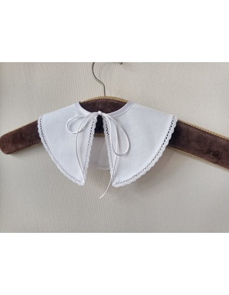 Szatka do Chrztu Św. handmade - kołnierzyk bez haftu
