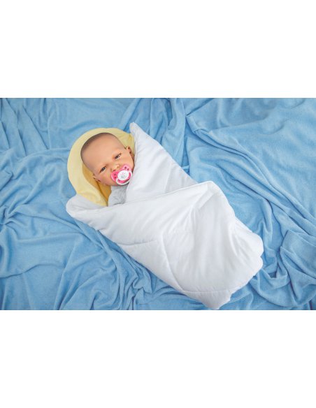 Rożek do Chrztu Św. handmade z aniołem